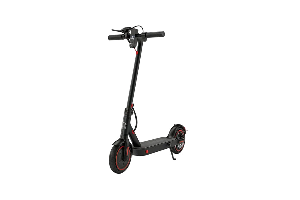 Foldable E-Scooter with 8.5" Solid Tires, Dual Brakes & LED Display