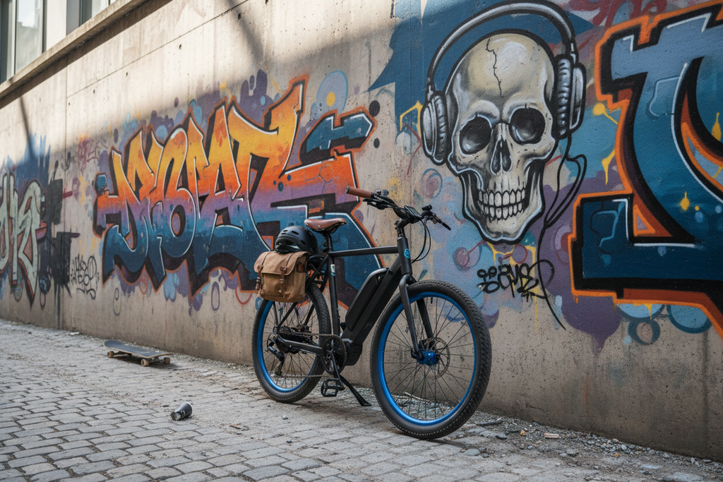 E-bike Street Aesthetic