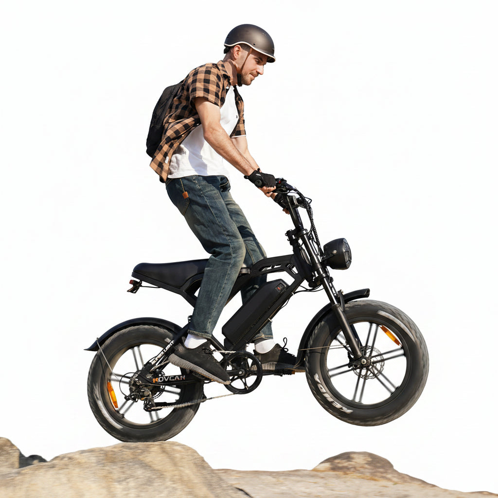 YTYIN V20 Fat Tire Electric Bike In EU USA Warehouse