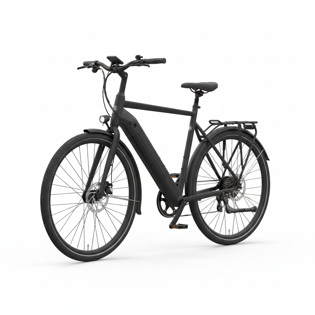 Electric bike studio photo