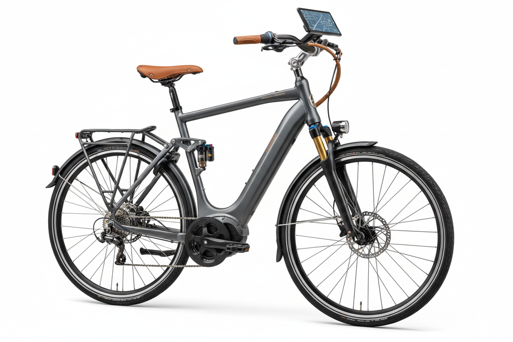 Elite Touring Electric Bike studio photo