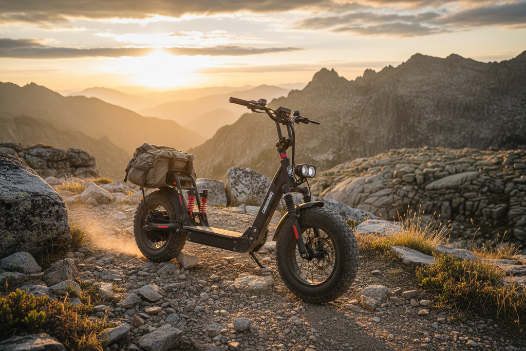Off-Road Scooter Mountain